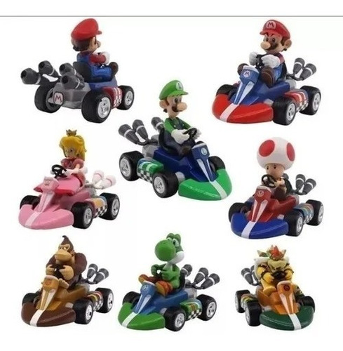 Carros Mario Kart Super Mario Bros Colección Completa