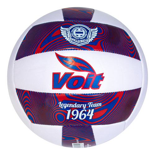 Voit Vb64 Balón De Voleibol No.5 Playa Azul/rojo