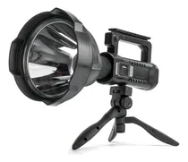 Comprar Linterna Foco Largo Alcance Maxwell Recargable Usb +trípode Color de la linterna Negro Color de la luz Blanco
