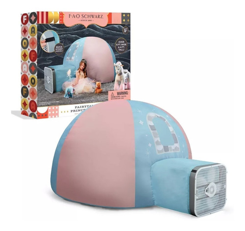 Fao Schwarz Domo Inflable Cuento De Hadas Princesas 