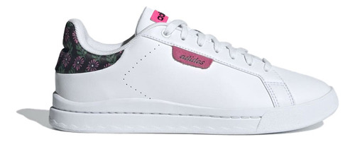 Tenis Mujer adidas Court Silk - Blanco - Rosa