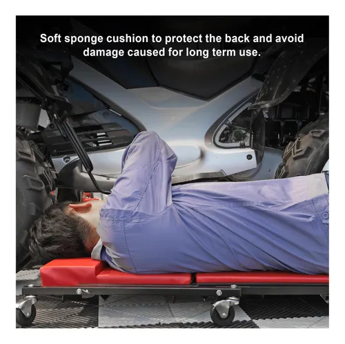Creeper Automotriz Plegable Rolling, Movilidad Y Confort