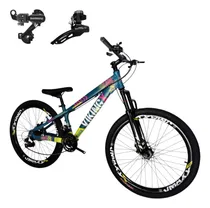 Comprar Bicicleta Aro 26 Vikingx T25 24v Flame Câmbios Shimano Mtb