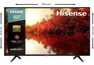 Pantalla 40 Smart Tv Android Hisense 40h5500f Original Alb