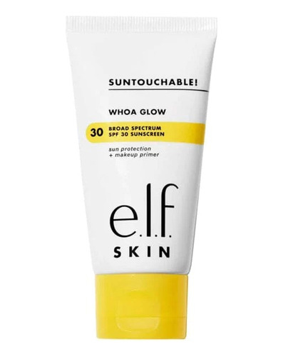 E.l.f Skin Suntouchable! Whoa Glow Spf 30 Sunscreen & Primer