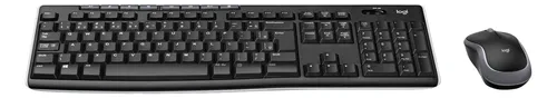 comprar Combo Teclado e Mouse sem Fio Logitech Mk270 Layout Abnt2