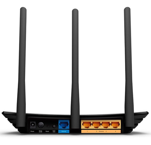 Imagem 3 de 5 de Roteador Tp-link 450 Mbps 3 Antenas Fixas 4p Lan Tl-wr940n