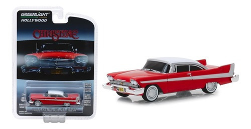 1958 Plymouth Fury Evil Versión Christine 1/64 - Greenlight