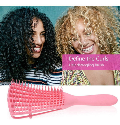 Peine El Pelo Para El Cabello Natural Desenredado Seco Mojad