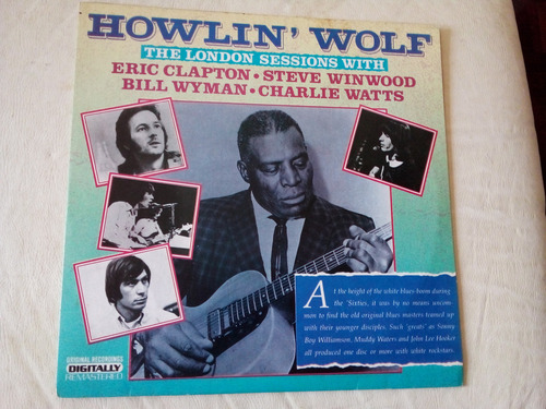 Vinil Howlin' Wolf The London Sessions With 1990 1990 (Usado)