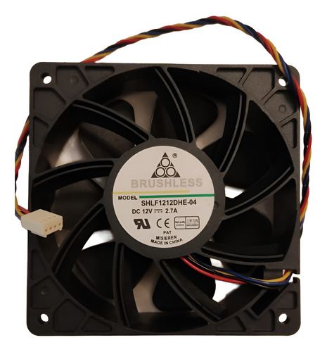 Fan Cooler 120x120 6000rpm 2.7amp X 2