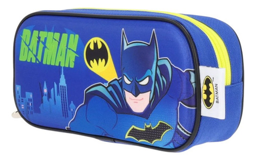 Set Escolar Batman Yadatex Bat010-se006a Azul 3d