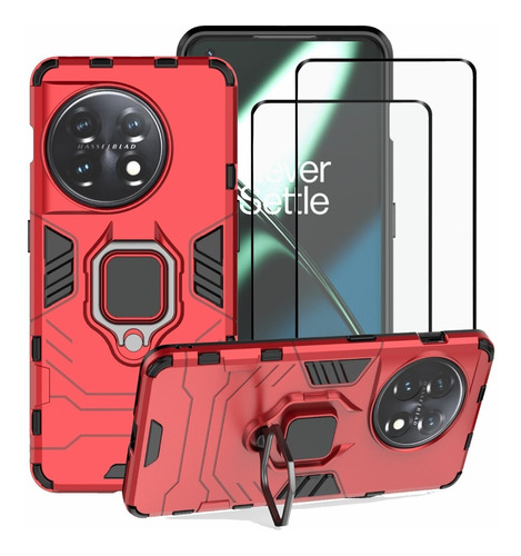 Funda Rudo Uso Para Oneplus 11 Carcasa +2 Screen Mica