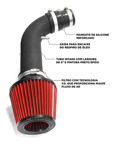 Kit Intake Astra 1.8 2.0 8v 1998 A 2008 Admision Directa