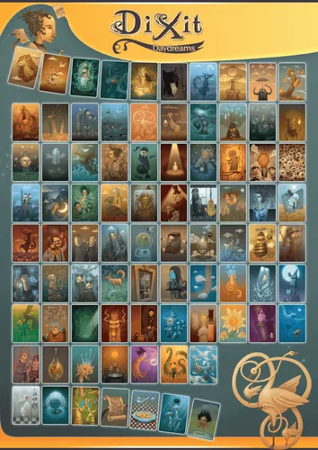 Cartas Dixit Grandes Tamaño Original Premium Con Folios
