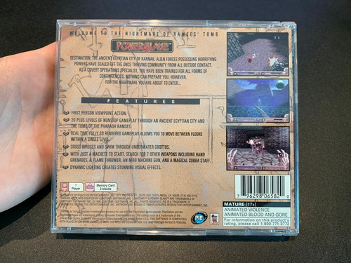Powerslave Sony Playstation Ps1 (Usado)