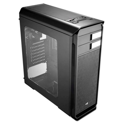 Case Gamer Aerocool Aero-500 C/fuente Real 600w Ventana Lat