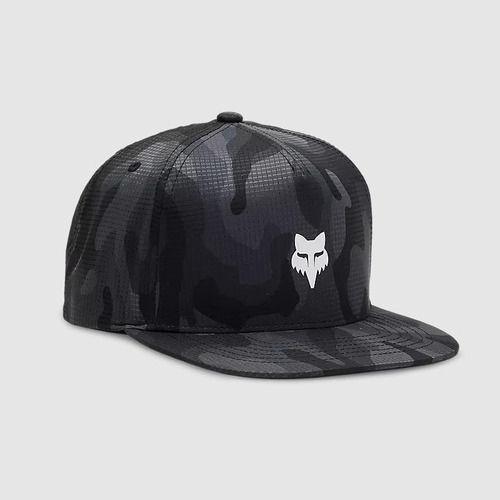 Gorro Jockey Lifestyle Fox Head Tech Snapback Camo Negro Fox