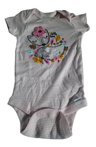 Paquete De Camisas Pañaleras Bebe Niña, 5 Playeras 0-3 Meses