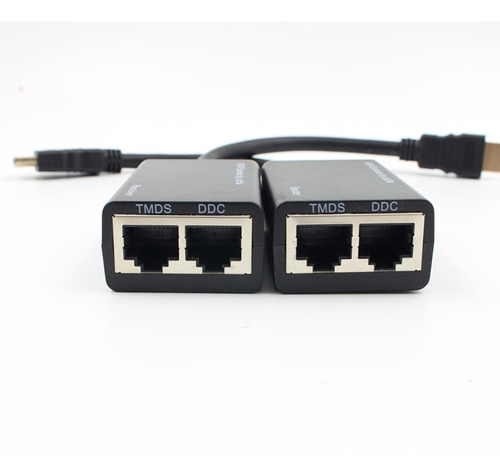 Extensão Hdmi 30m 1080p Cabo Lan Full Hd Extensor Hdmi