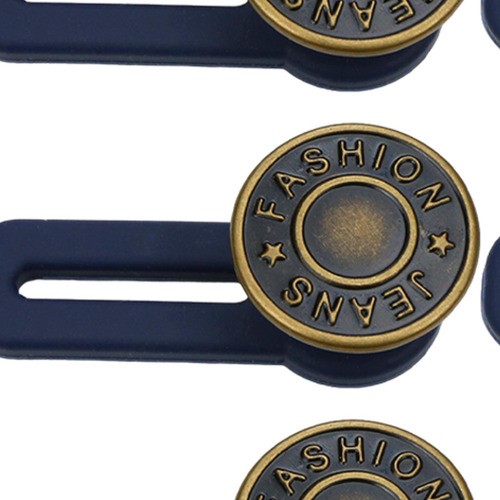 Extensor De Cintura Ajustable Para Jeans - Letra De Cobre