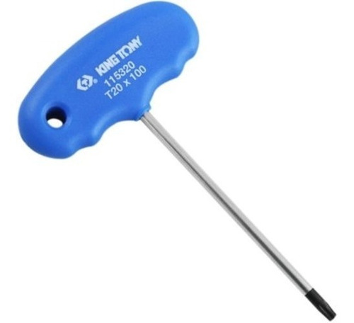 Chave Tipo Torx Com Cabo T Tamanho T20 137mm King Tony
