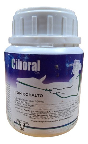 Ciboral Albendazol Con Cobalto Desparasitante 250ml