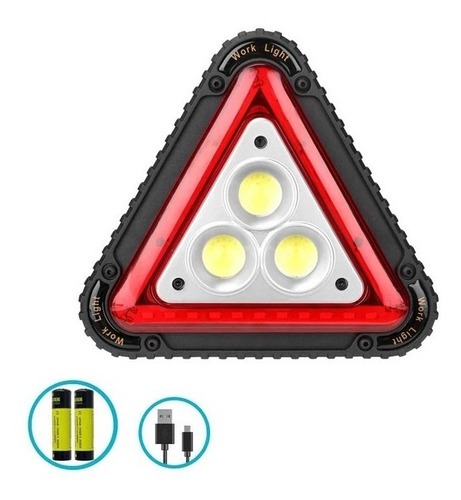 Baliza Leds 4 Modos Y Cargador Usb W842 Titan Belgrano
