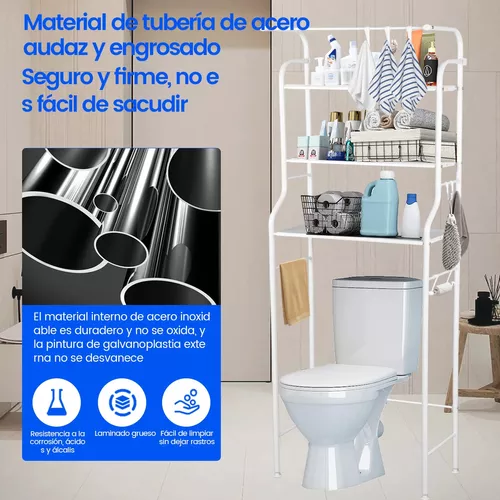 Mueble Para Baño Sobre Encima De Inodoro Sanitario Estantes Almacenamiento  Nuevo