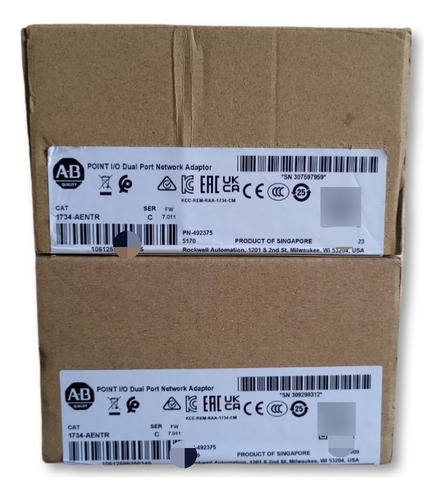 1734-aentr Allen-bradley 2023 Point I/o Ethernet Lacrado