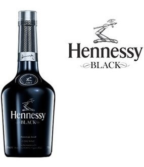  2  Unid Cognac Hennessy Black (conhaque) 700 Ml *exclusive