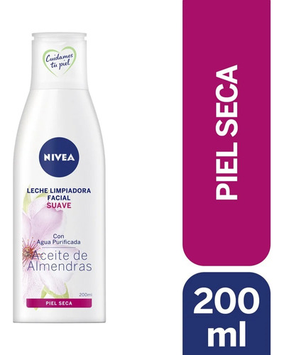 Nivea Leche Limpiadora Suave Piel Seca 200 Ml