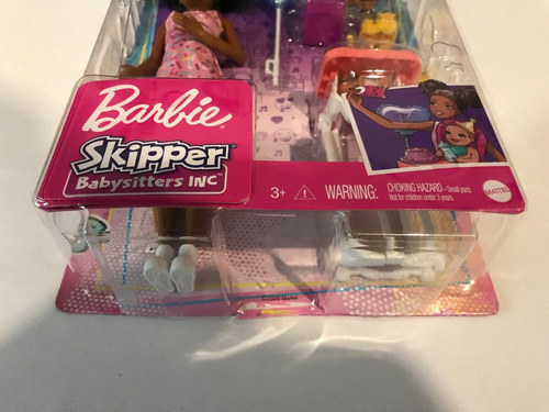 Barbie Skipper Afro Muñeca Afroamericana Babysitters Inc. (Usado)