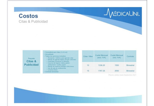 Renta De Consultorios Médicos Modernos, Céntricos Y Con Todo Incluido