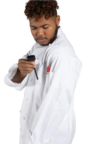 Chaqueta Chef Blanca Unisex Uncommon 0425c - Uniformes Chef