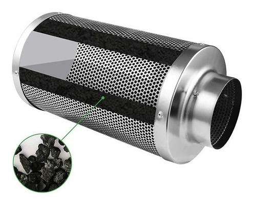 Filtro Carbon Activado Para Cultivo Indoor 150x800 Económico