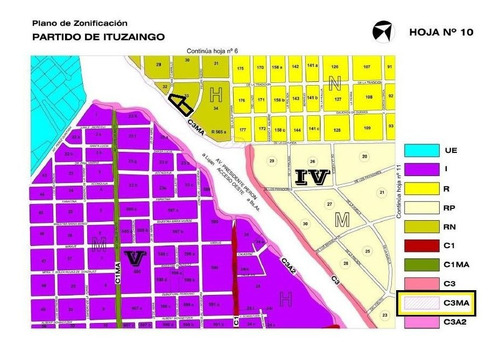 Imagen 6 de 10 de Excepcional Fracción 2539 M2 Sobre Acceso Oeste Km 29