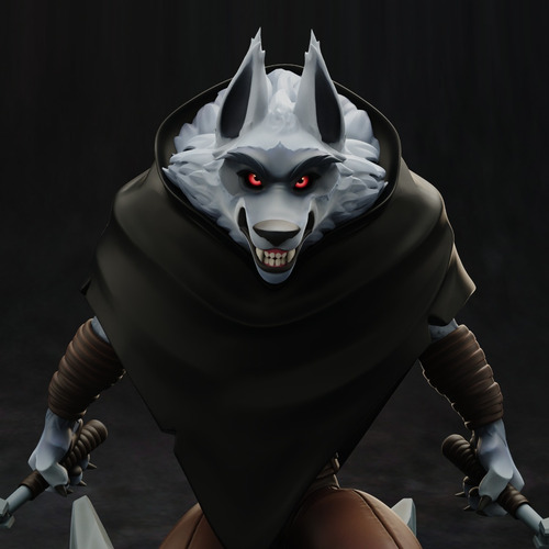 Stl Death Wolf - Gato De Botas