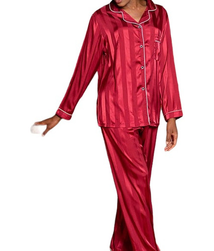 Pijama Satín Raya Mujer