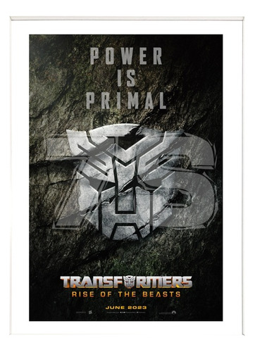 Póster Película Transformers - Afiche Power Is Primal