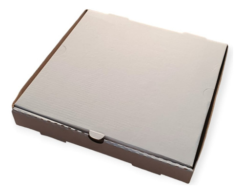 Cajas De Pizzas Cartón Micro Blanco 28 X 28 Cm (x 10 Unid)