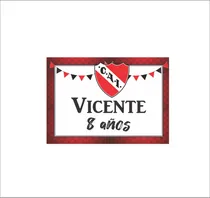 Comprar Cumple Independiente - Cartel Independiente Imprimible