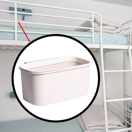 Mz Cesta De Almacenamiento For Cabecera De Cama, Caja De