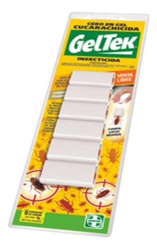 Cebo Estaciones Para Cucaracha Geltek 6g