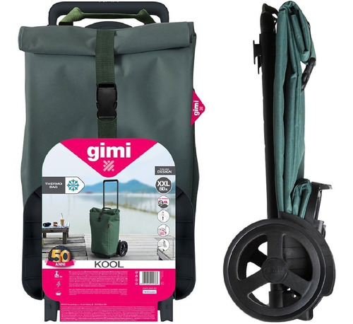 Imagen 7 de 10 de Carrito De Compras Carro Resistente Supermercado Gimi Italia