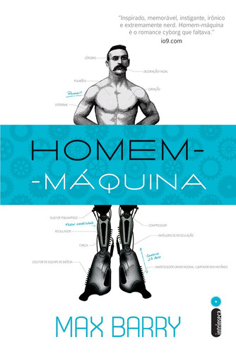 Homem-máquina, de Barry, Max. Editora Intrínseca Ltda., capa mole em português, 2012