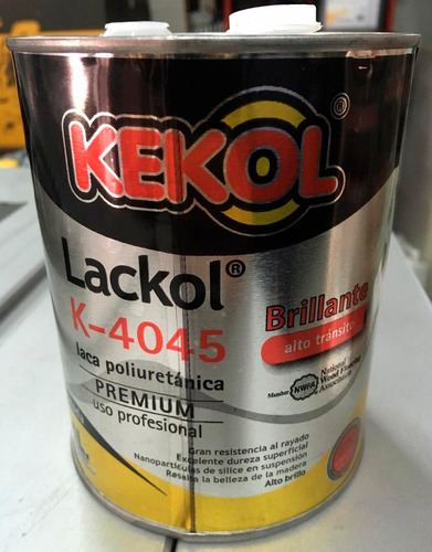 Laca Poliuretánica Al Solvente Kekol K-4045 Semi Mate X10lts