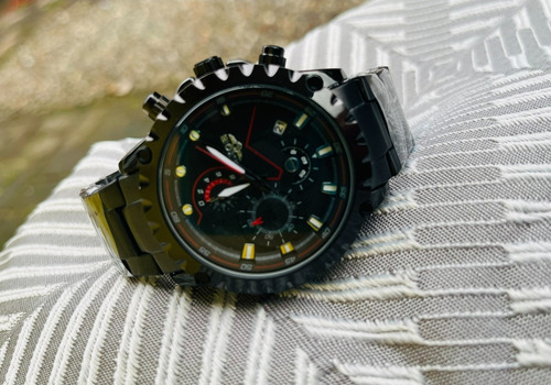 Imagen 3 de 3 de Lige Reloj Analógico De Acero Inoxidable Para Hombre