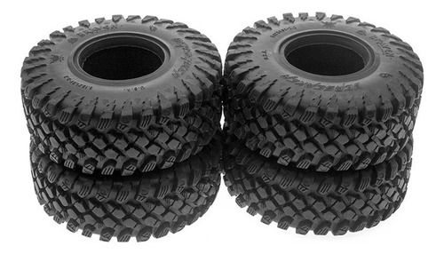 4 Neumáticos De Goma 2.2 De 128 Mm Para Coche Rc Crawler Ca
