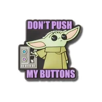 Comprar Crocs Jibbitz Baby Yoda Decoraciones Dont Push My Buttons